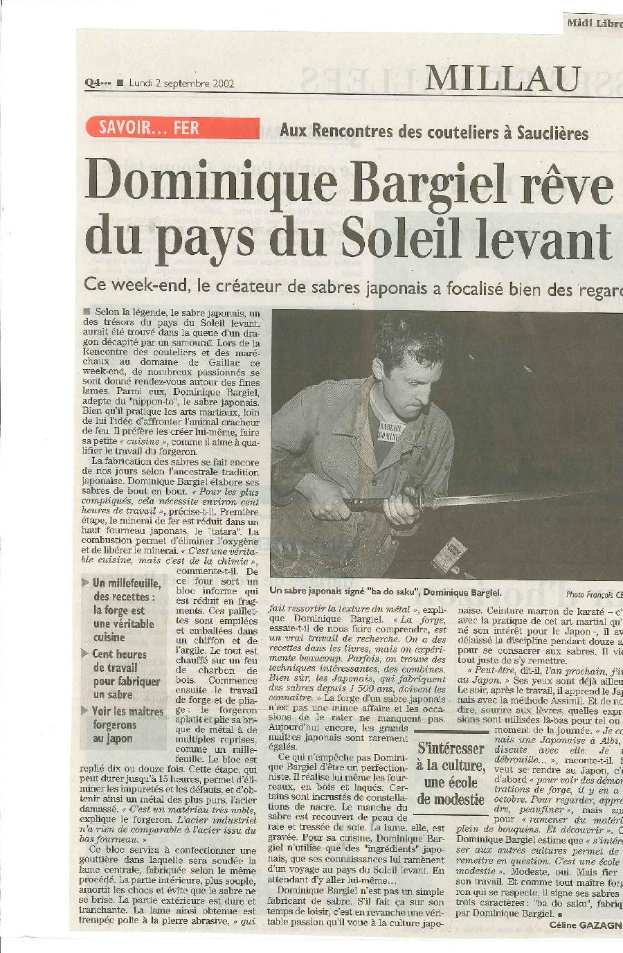 article de presse